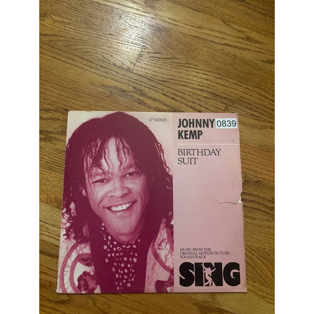 Johnny Kemp Birthday Suit 12" Vinyl 1989 Sing Soundtrack 44 68207 Fair SKU 0839